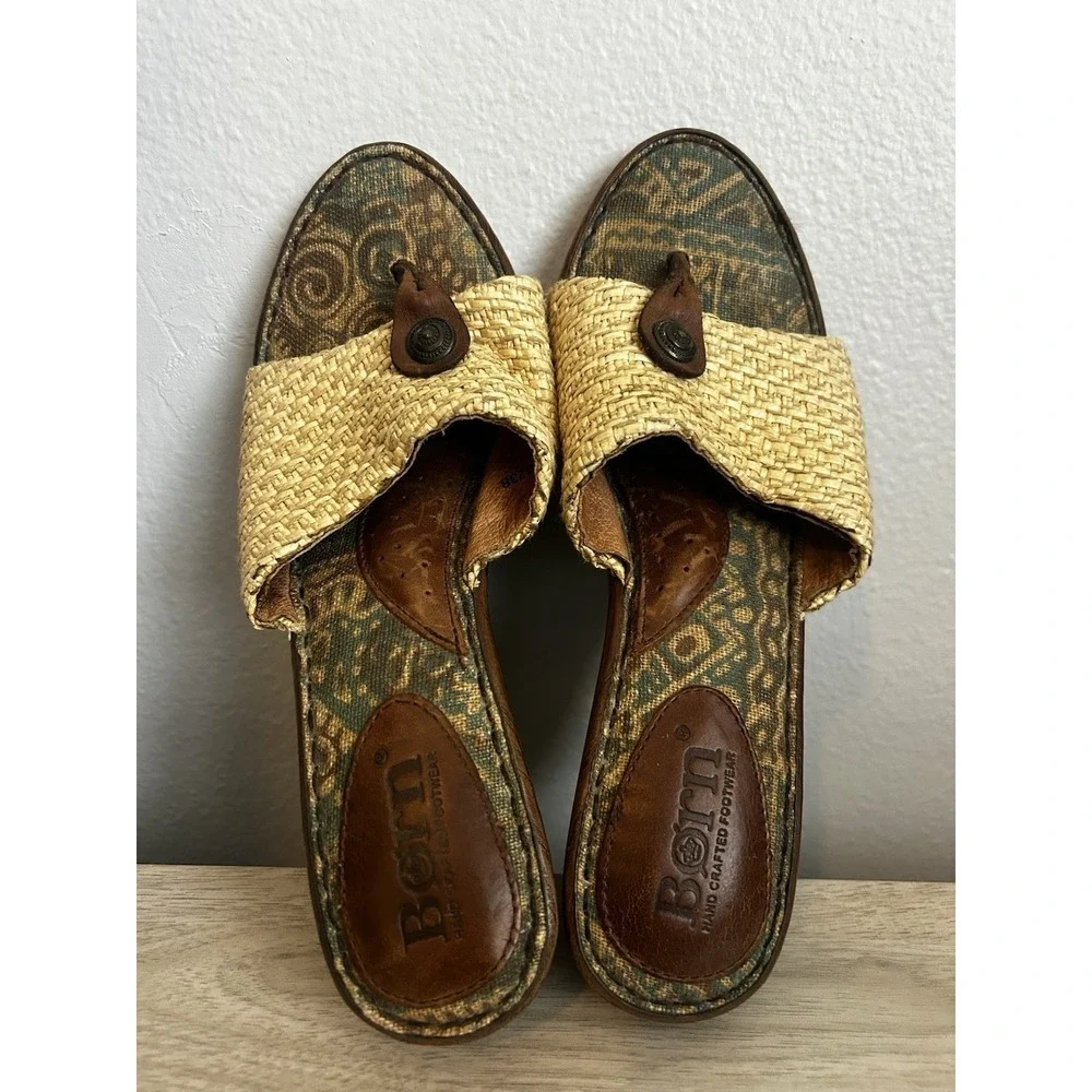 Born wedge sandals